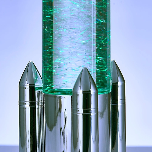 Lampe de table Apollo Gris Titane Rocket Trio 4017807681208