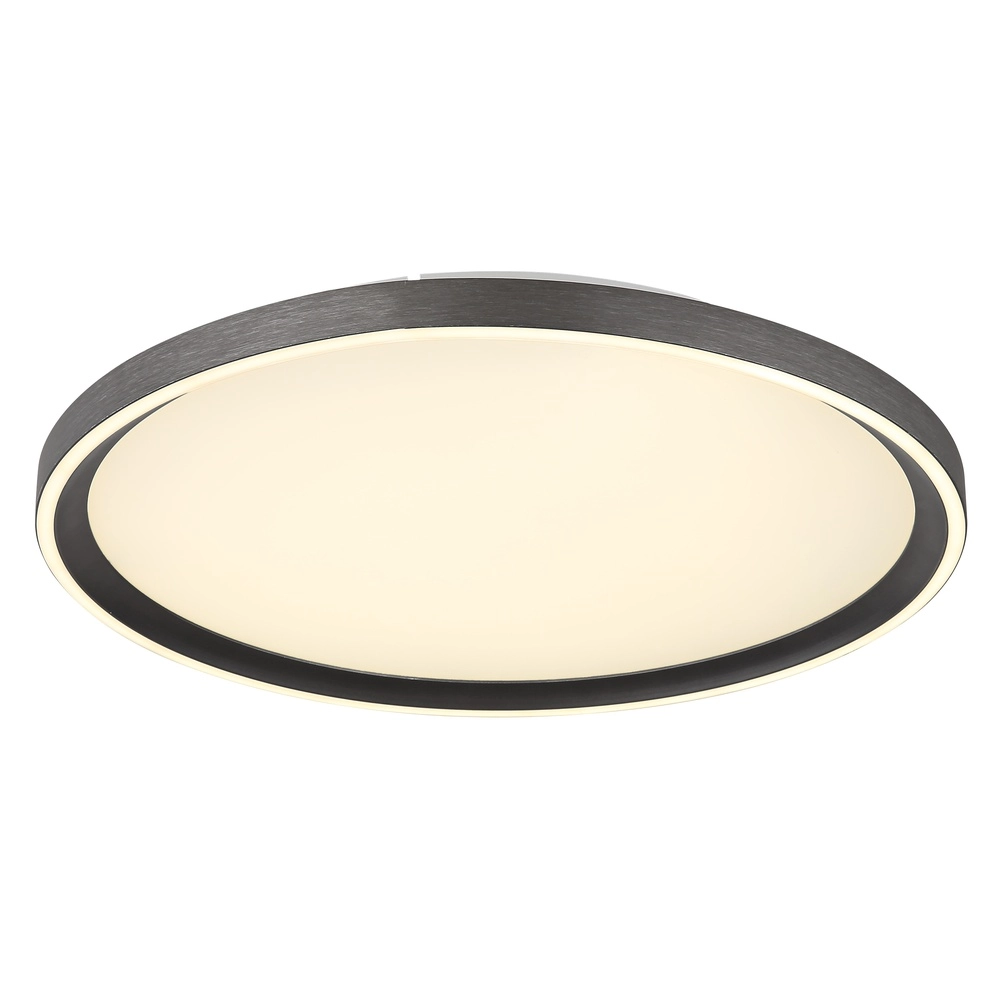 Lumière de plafond élégante Dublin Ø 40 cm gris