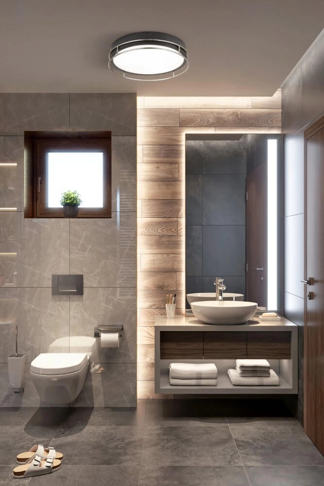 Plafonnier design Pheonix Ø 30cm noir avec argent Searchlight 5053423251004