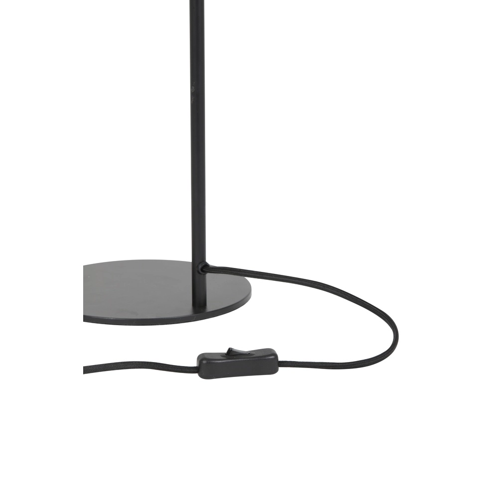 Lampe de bureau Lekar avec du verre fumé Light & Living 8717807601423