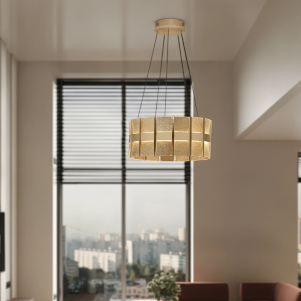 Lampe pendante de conception Montez Or