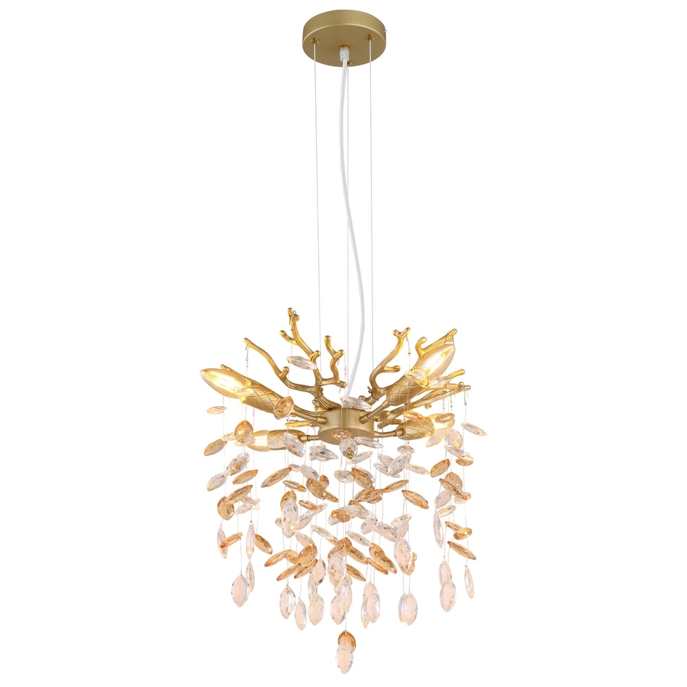 Lampe suspendue Queena or Ø 40cm