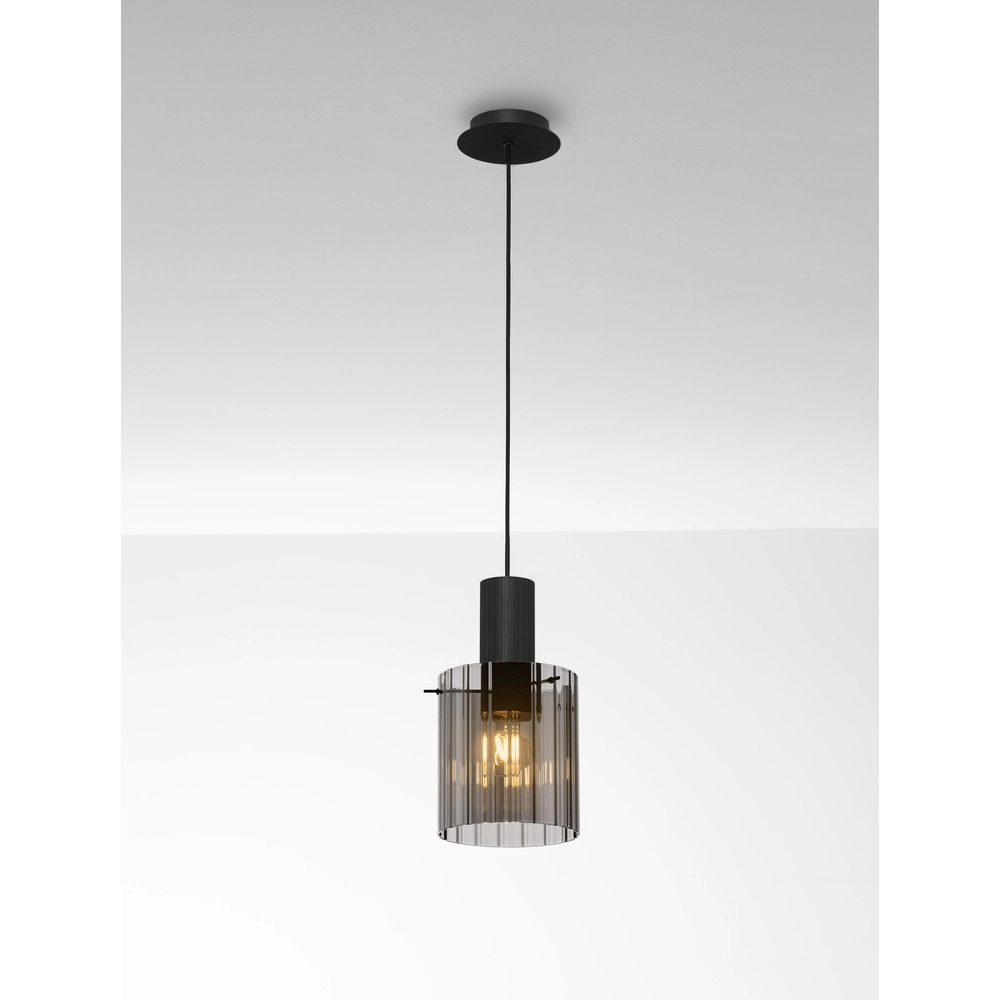 Suspension design Mirbi 1 lumière noire Suspension design Mirbi 1 lumière noire