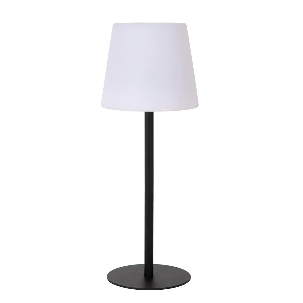 Lampe de table rechargeable Tyon Noir