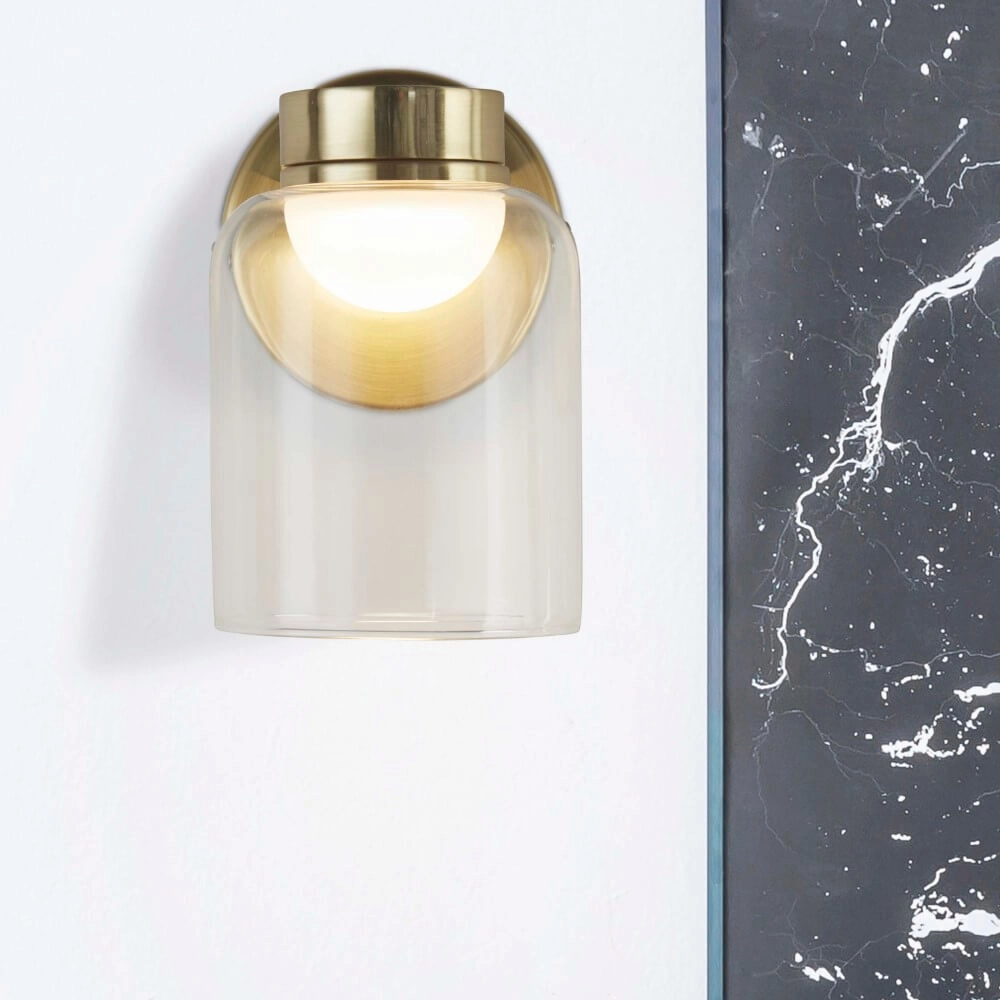 Applique murale de salle de bain Highball laiton Searchlight 5053423268101