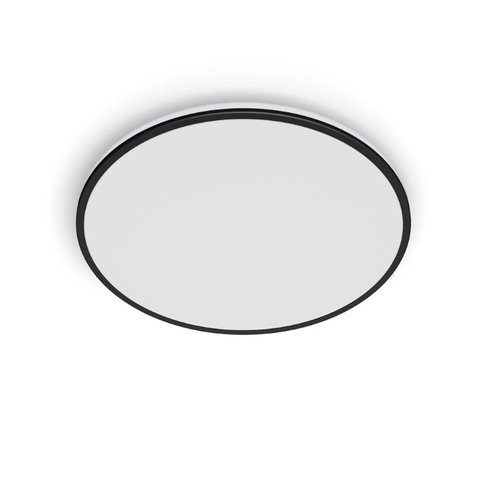 Plafonnier blanc Ozziet Ø40cm