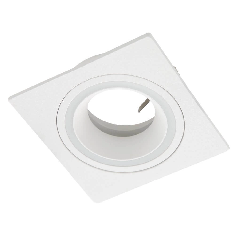 Spot encastrable rond Carosso blanc