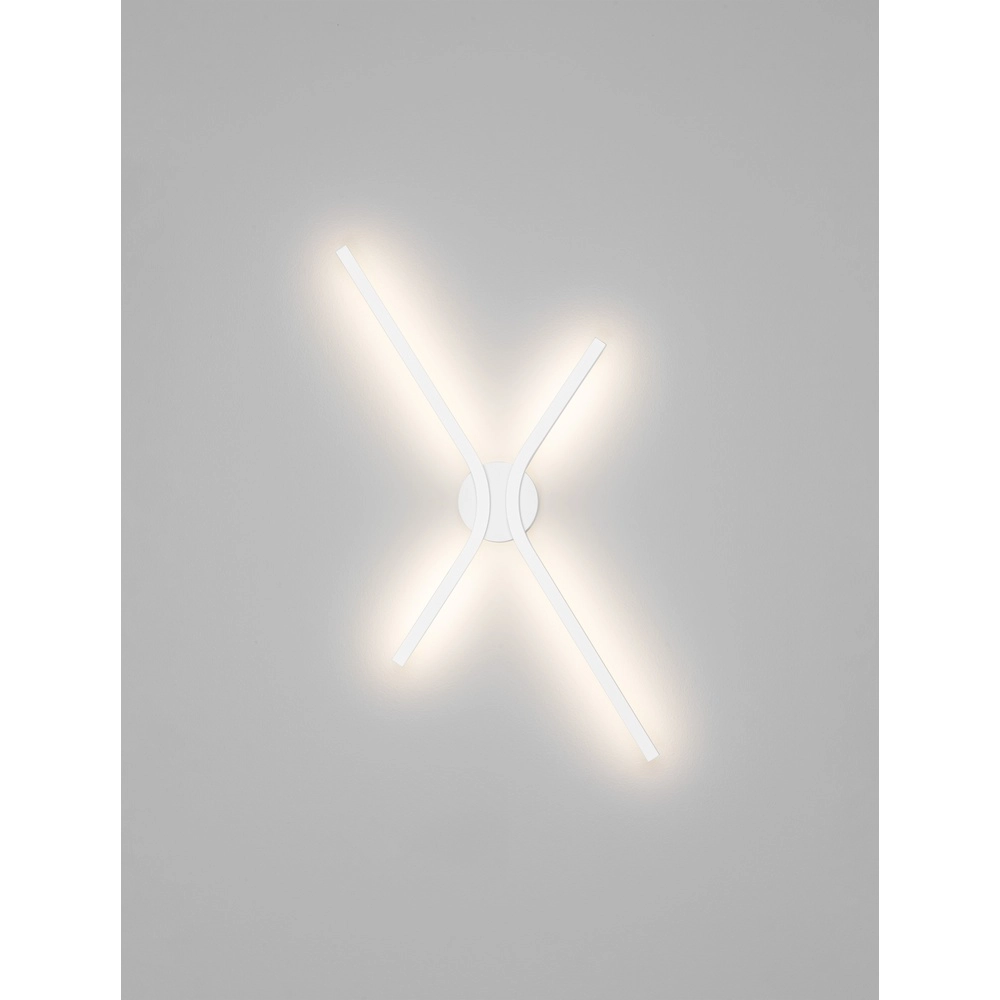 Applique murale design Akro blanc Lyora 5212017461742