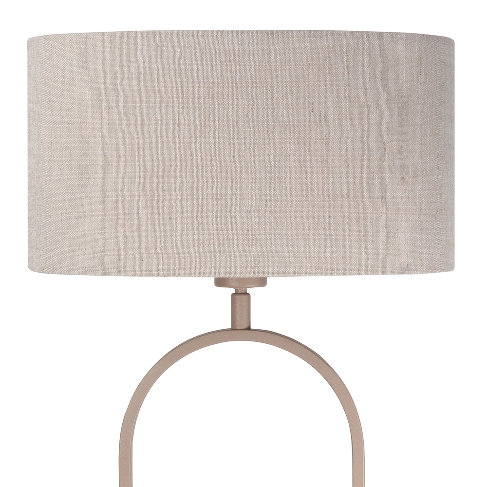 Lampe de table Verona brun sable 48cm Highlight 8718379050572