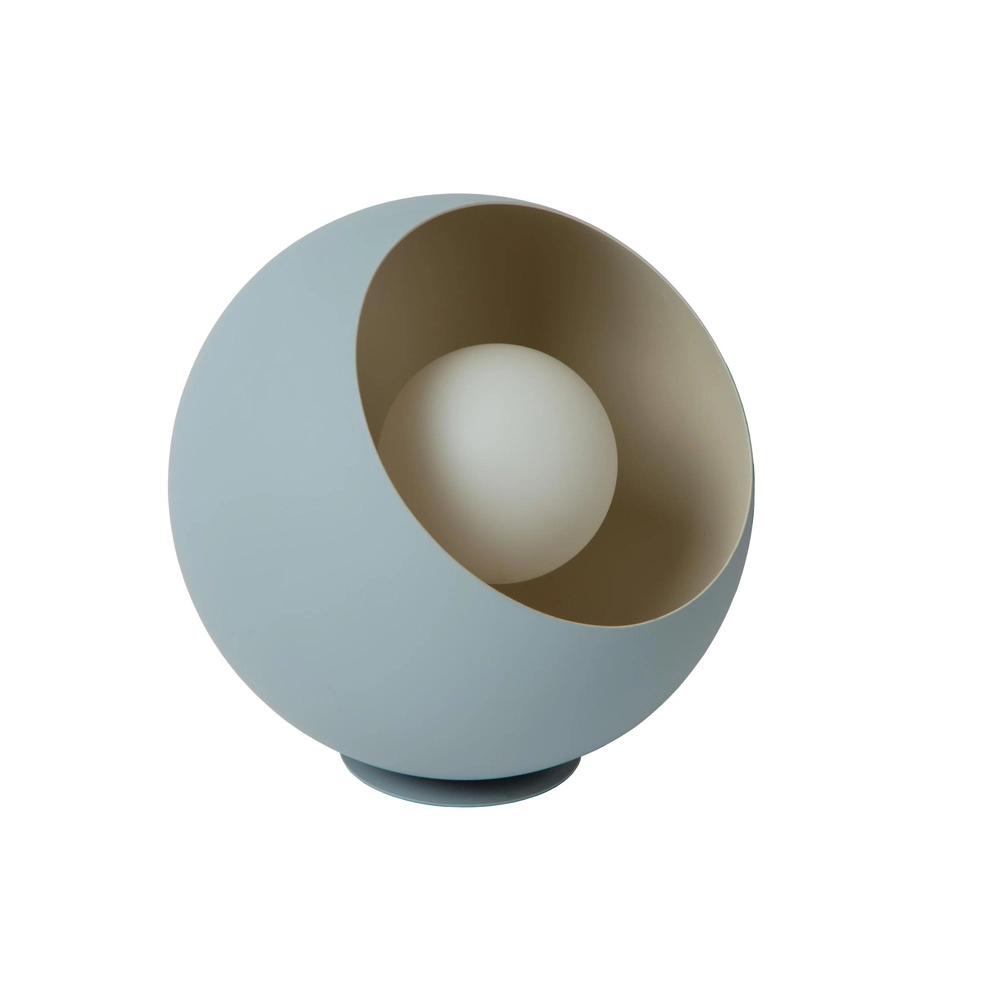 Lampe de table Doredos Ø 20cm bleu