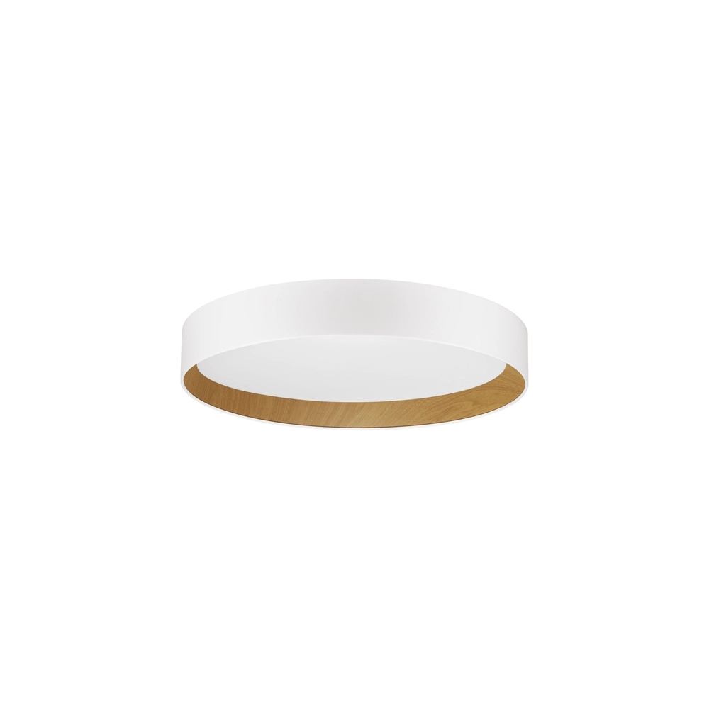 Plafonnier Stake blanc Ø 60cm Lyora 5212017445940