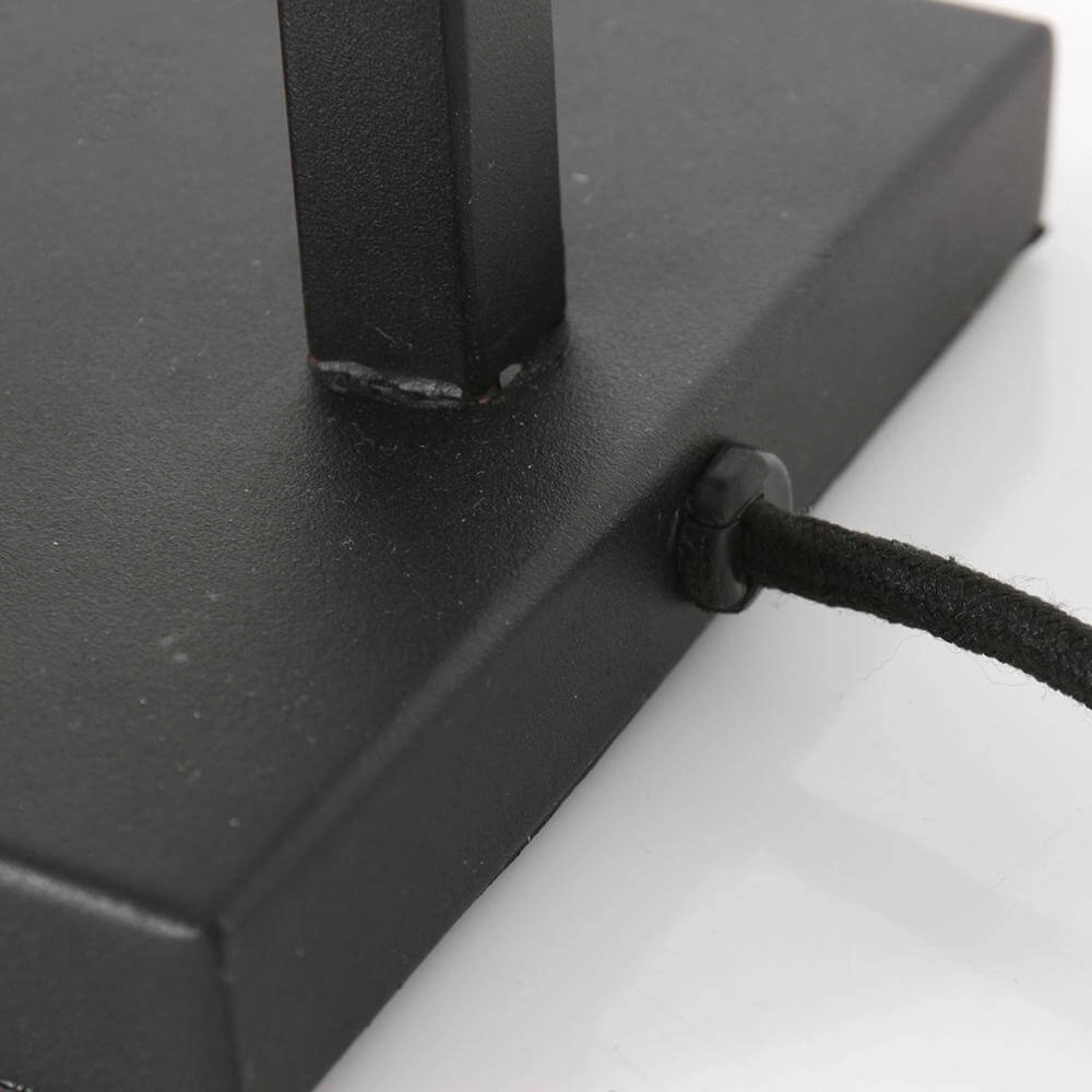 Lampe de table Stang avec variateur et abat-jour en bambou Steinhauer 8712746172140