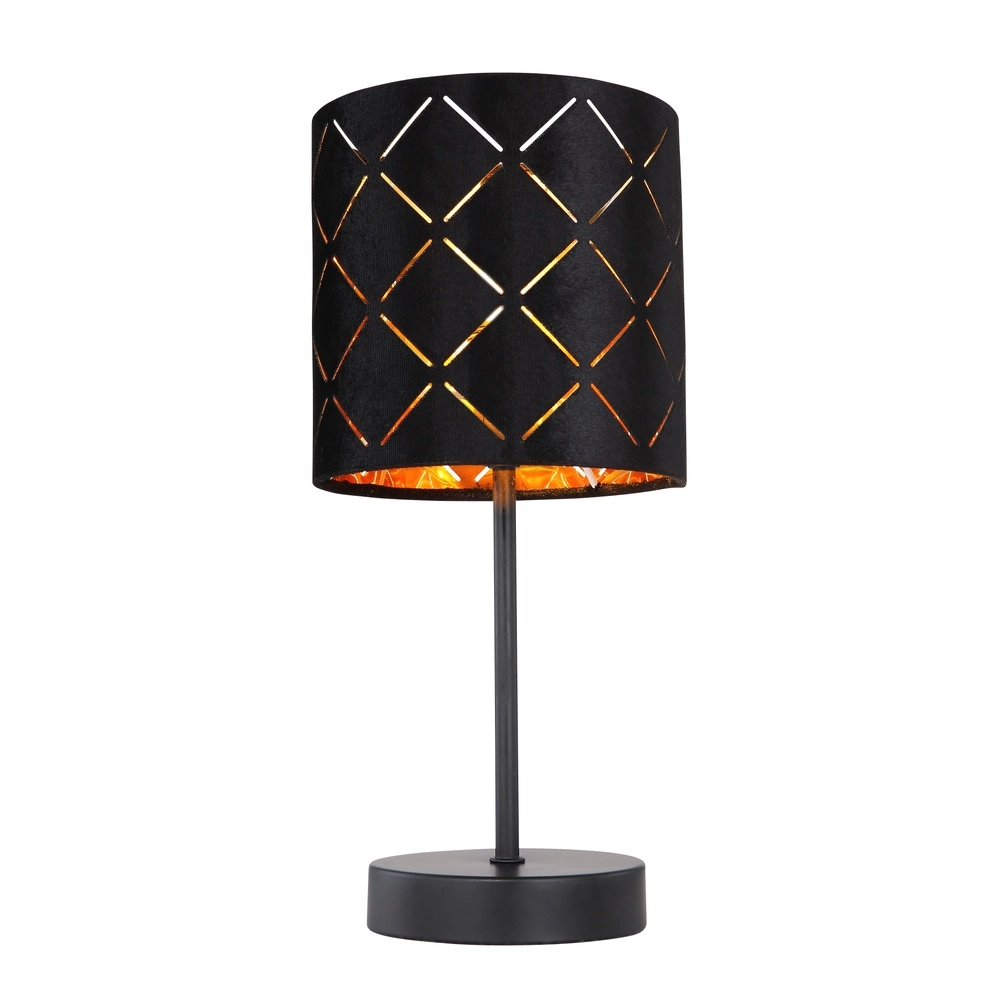 Lampe de table Sunna Ø 15 cm de noir Globo 9007371414048