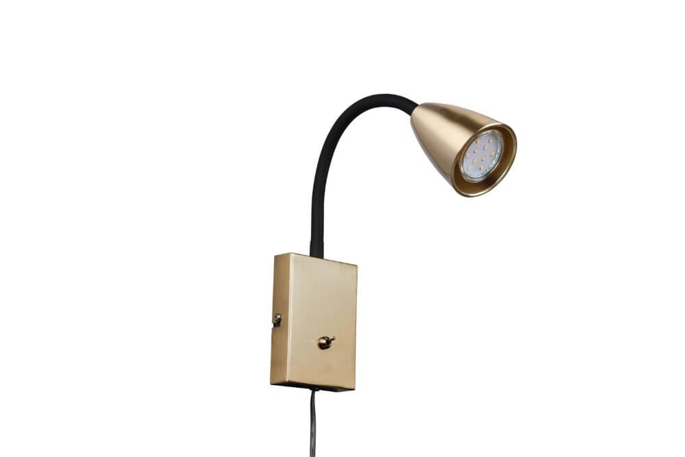 Lampe de lecture flexible Wanda Laiton Lampe de lecture flexible Wanda Laiton