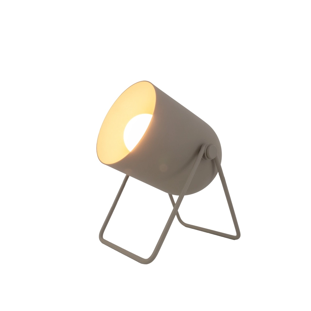 Lampe de table design Tilston brun sable Lampe de table design Tilston brun sable