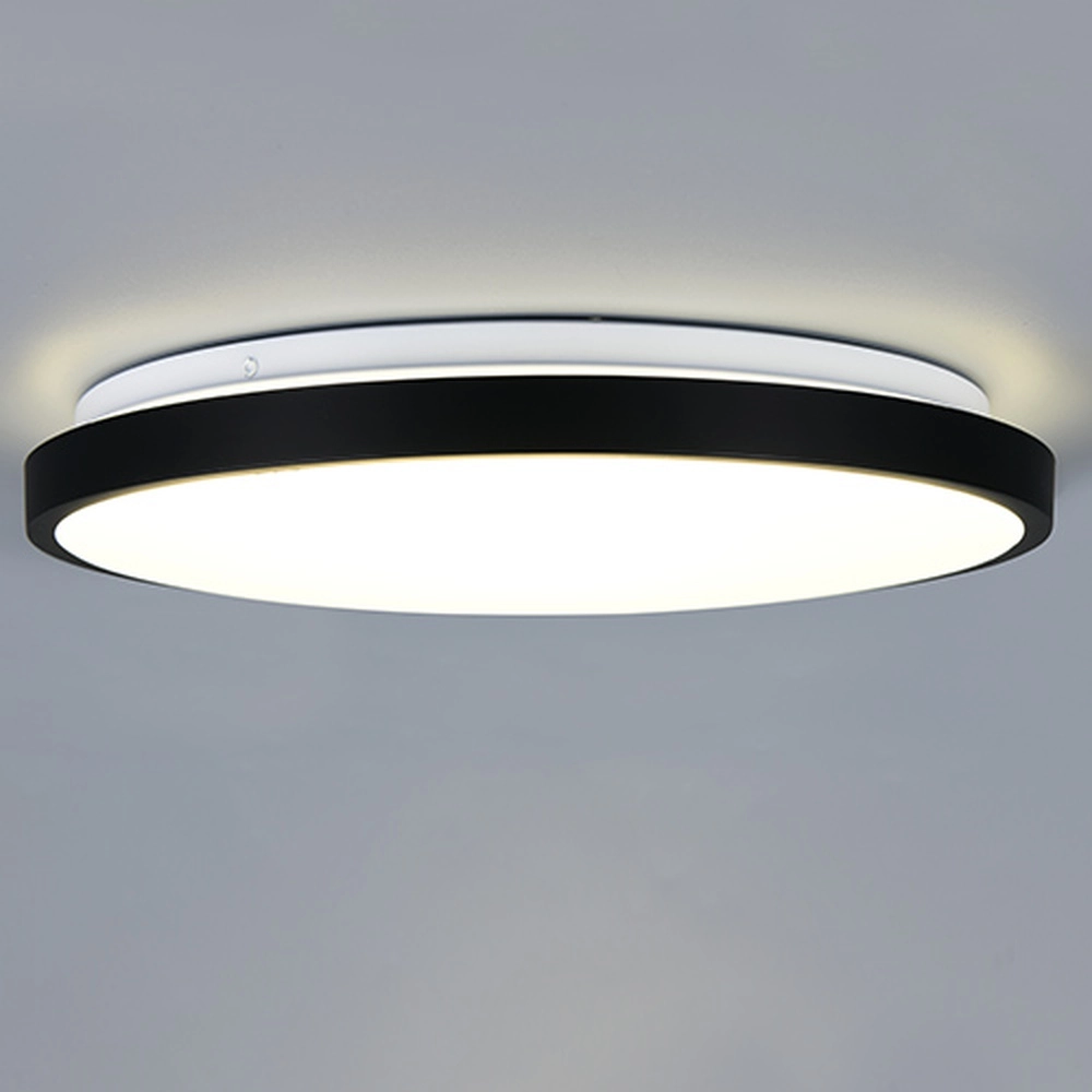 Éclairage de plafond Anvi noir Ø 38,5cm Trio 4017807704204