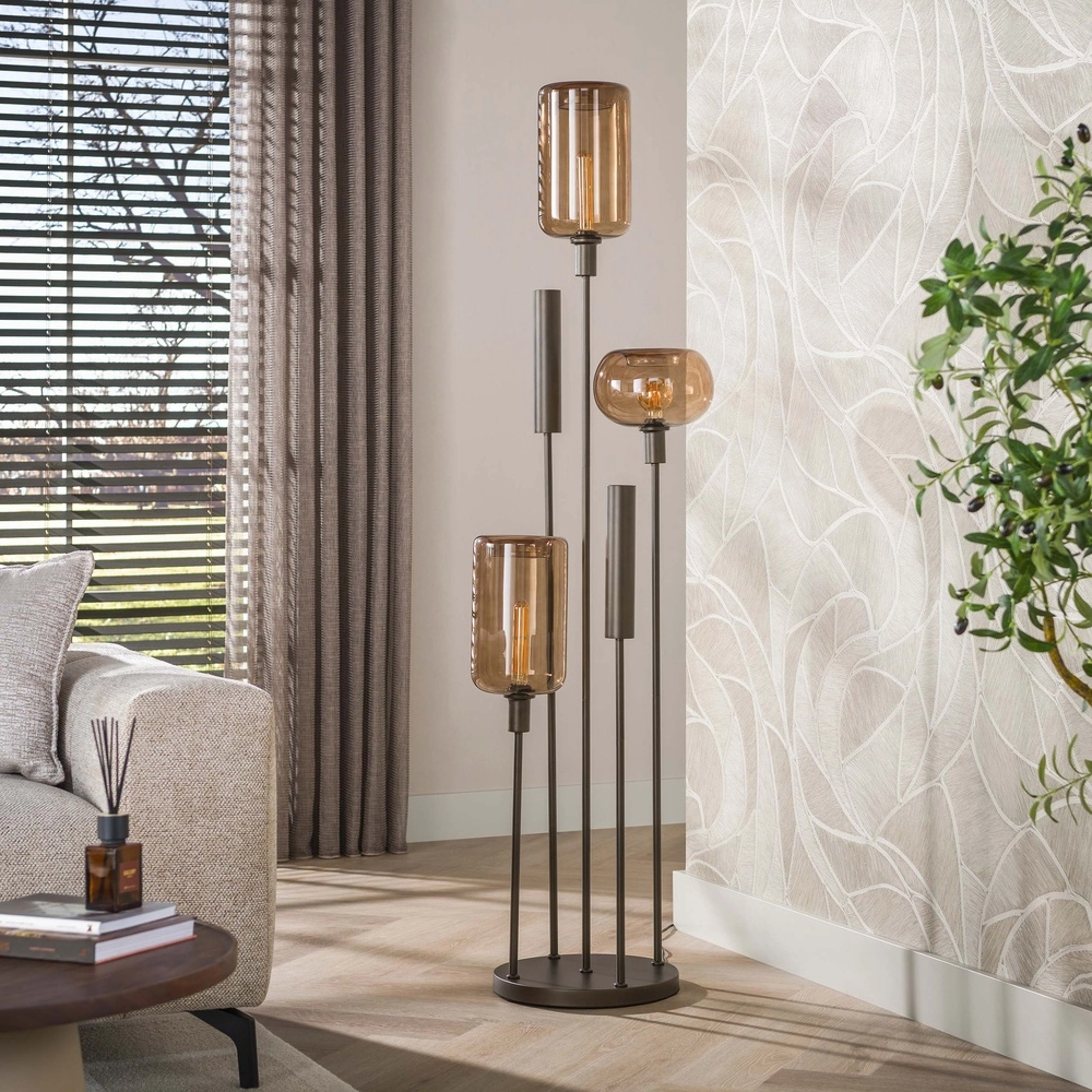 Lampadaire de conception Serene Sienna Brown Lyora 8716803514775