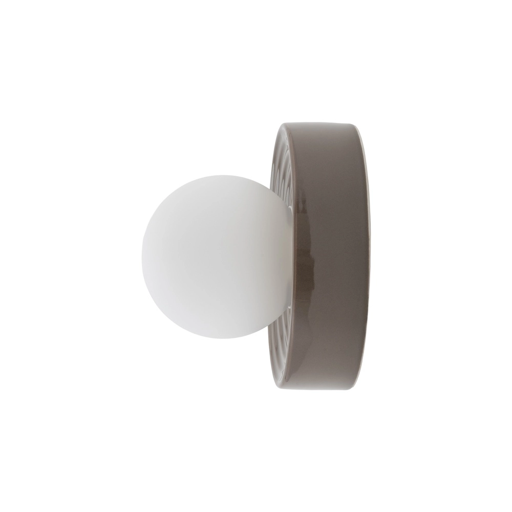 Lampe murale de conception Clay brun Ø 16cm Lyora 5903139117500