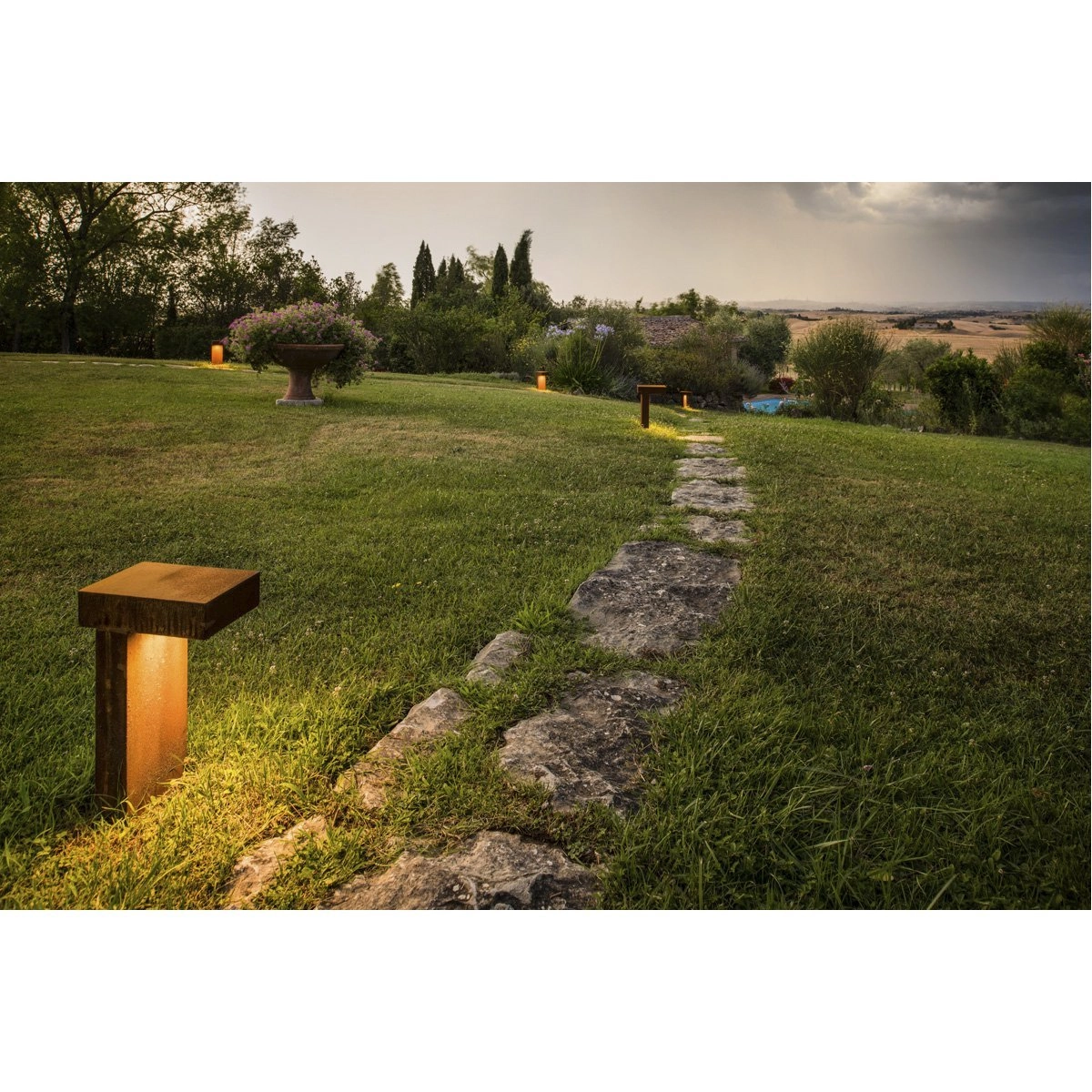 Downlighter Rusty Pathlight SLV 4024163124683