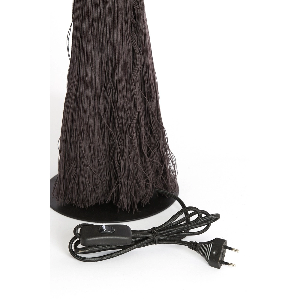 Lampe de table Espino Ø 31cm - brun foncé Light & Living 8717807808808