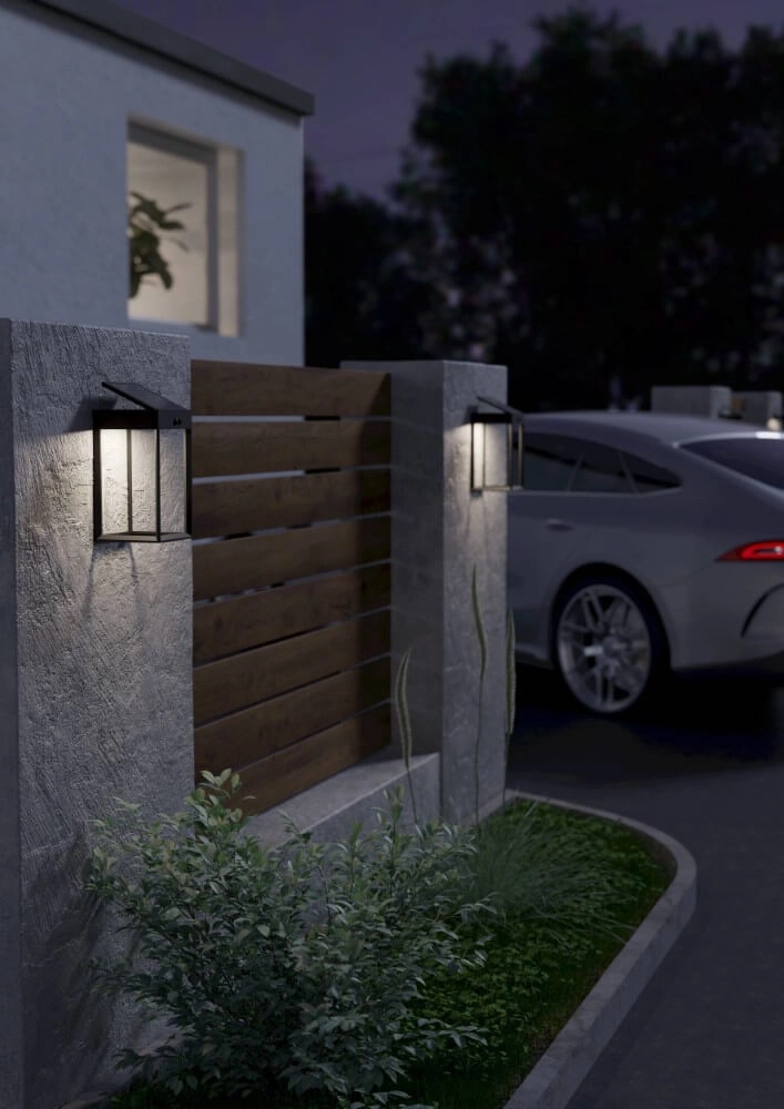 Applique solaire Suzzara noir Eglo 9008606297917