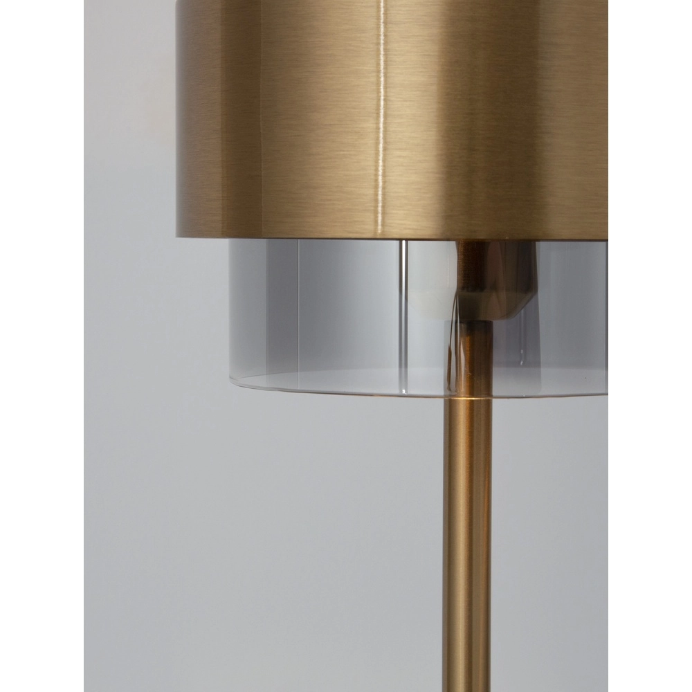 Lampe de table Sianna noir avec or Lyora 5212017431042