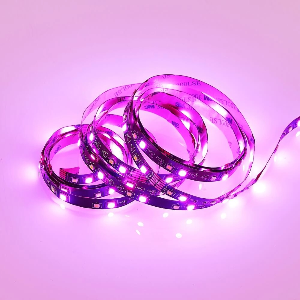 Bande LED Gaming Grip RGB 3m noir Trio 4017807577310