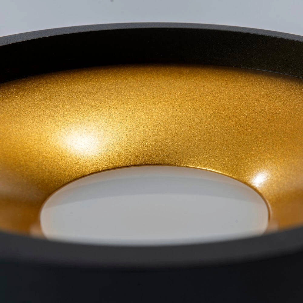 Spot de plafond led Orlando or noir Artdelight 8720701100039