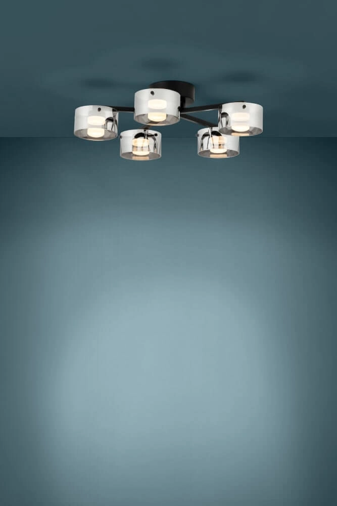 Plafonnier avec verre fumé Copillos Stars of Light 9002759398743