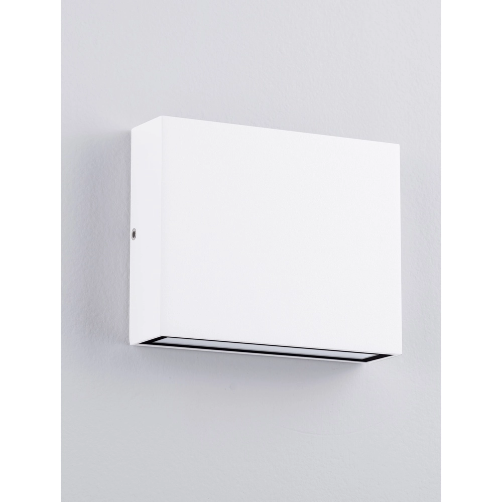 Spot mural épuré Tick Plaquette haut et bas blanc Lyora 5212017453648