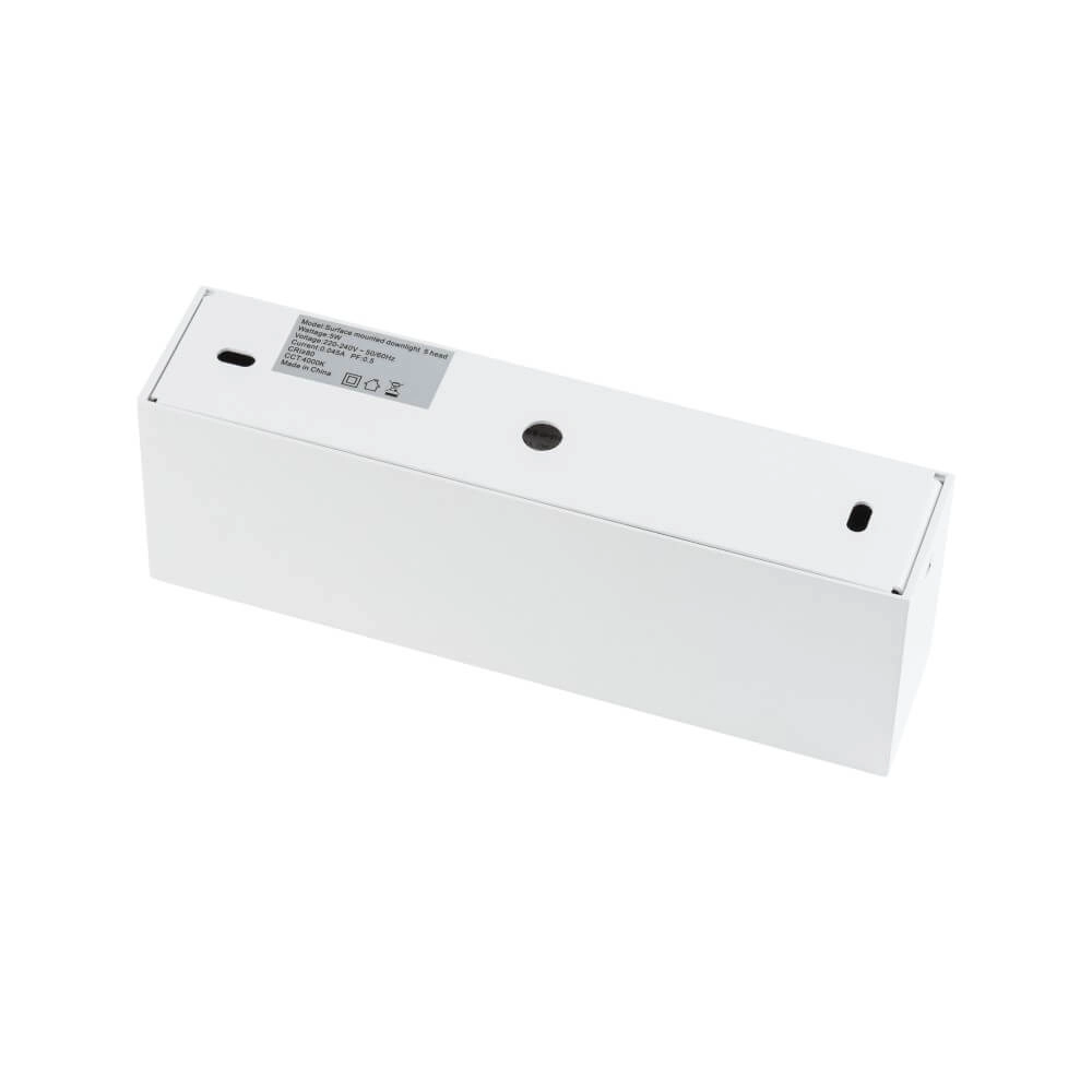 Spot en saillie blanc Midi Led 5x1 LED - 4000K Lyora 5903139100526