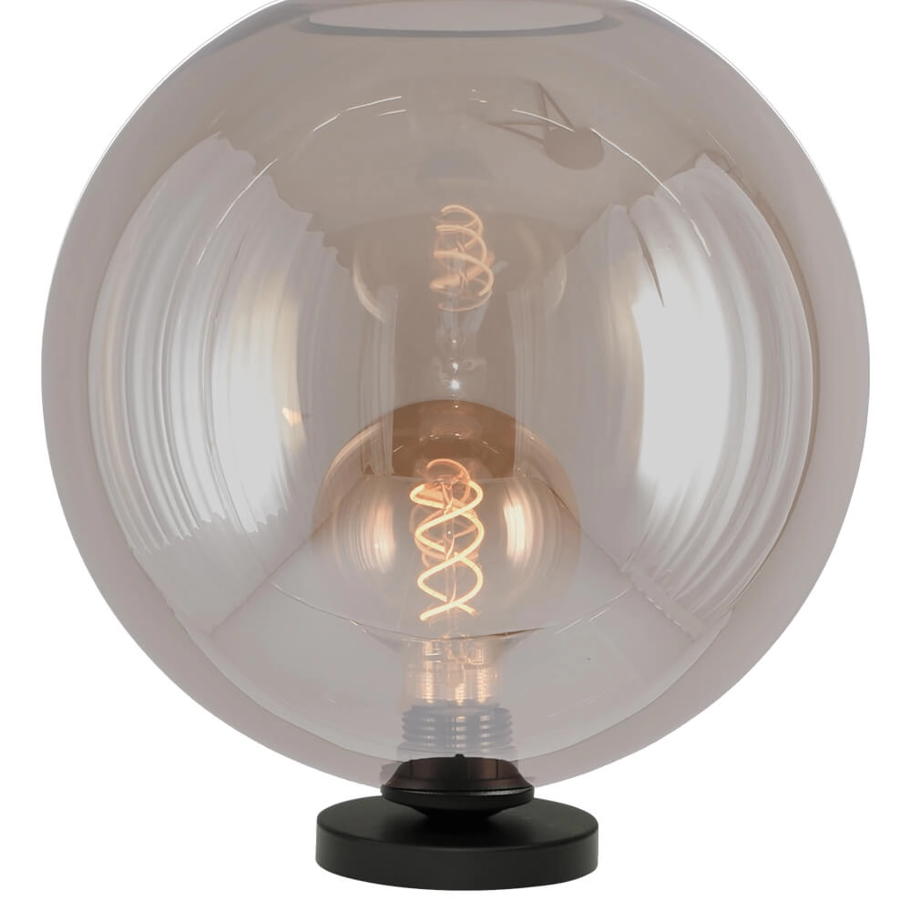 Lampe de table Bella 2 avec verre doré Ø 30 cm Lampe de table Bella 2 avec verre doré Ø 30 cm