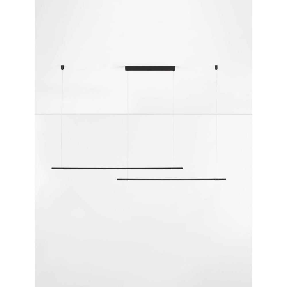 Suspension élégante Brillia noir 161cm Lyora 5212017473790