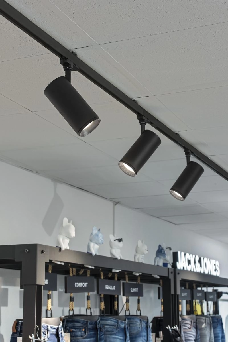 Railspot 3-phasé Numinos L Dali noir 3000K - 60 deg SLV 4024163247146