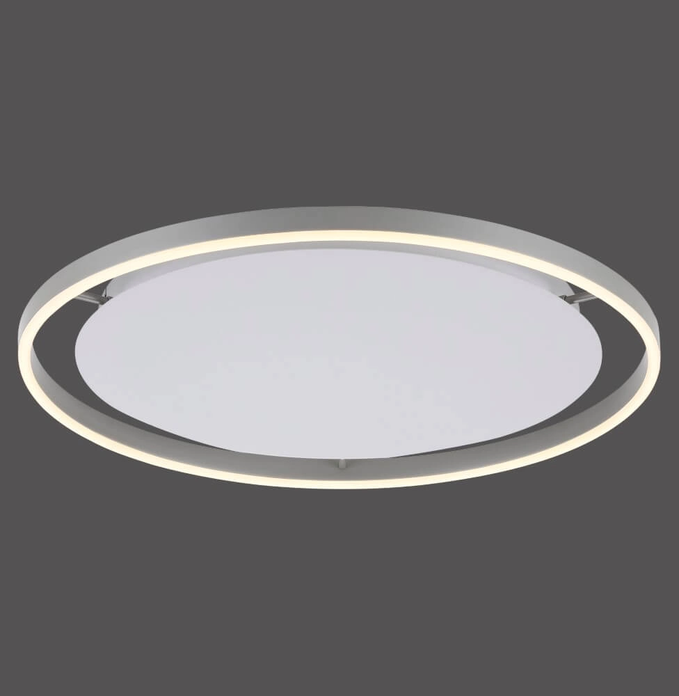 Plafonnier Ritus aluminium Ø 58,5cm Just Light 4043689983475