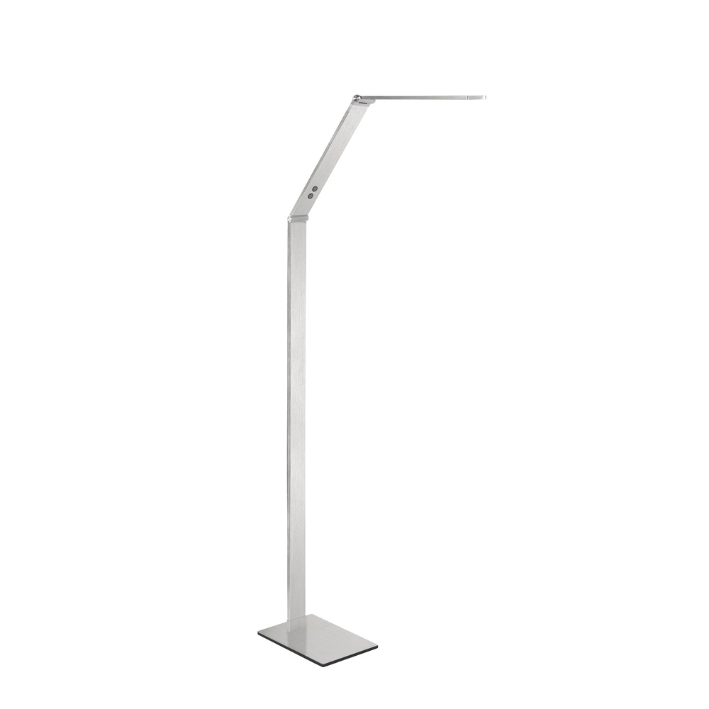 Lampe de lecture design Optimus nickel 128cm
