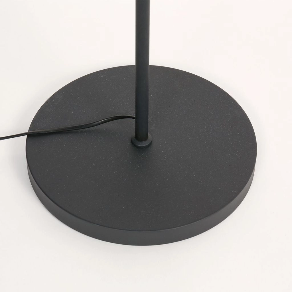 Lampe sur pied à deux lampes Sumba avec des lunettes en bambou de 12 cm Steinhauer 8712746182866