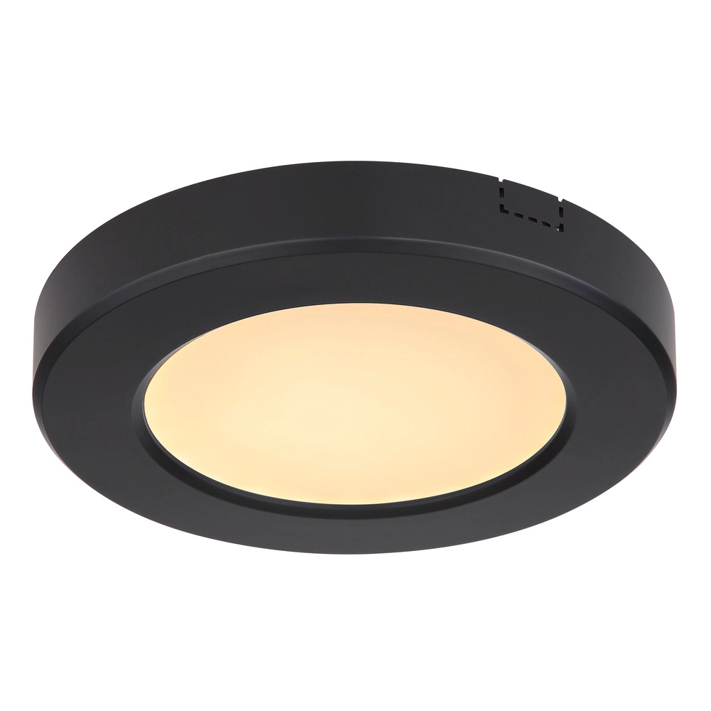 Conception de plafonds Lasse noir Ø 12,6cm Globo 9007371411023