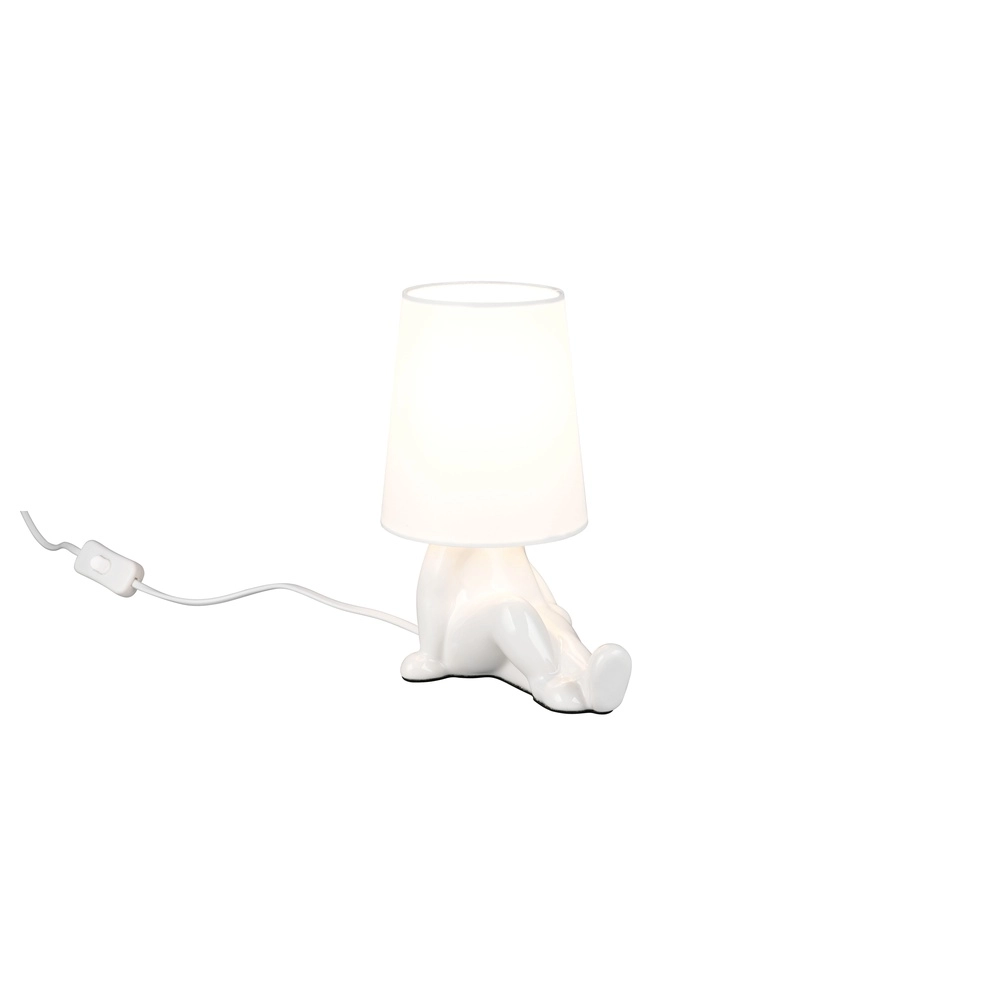Lampe de table Huma Blanc Trio 4017807682540