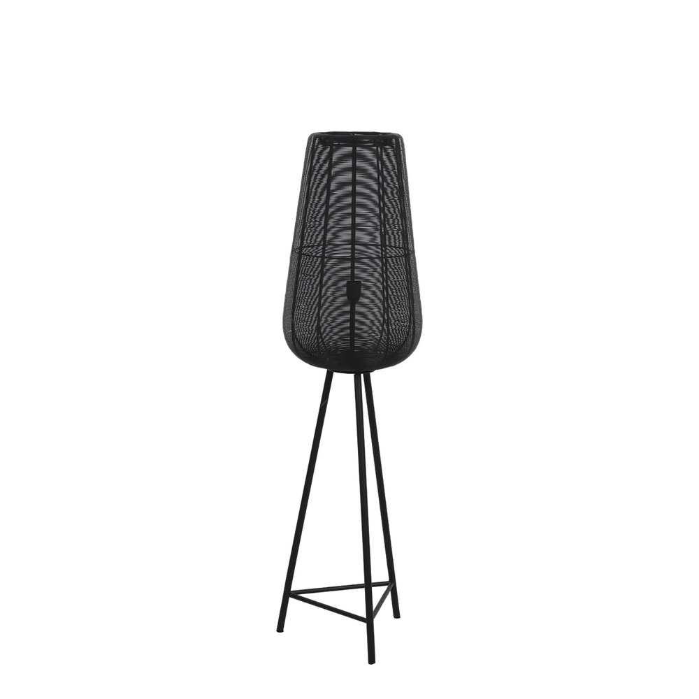 Lampe sur pied trépied Adeta Noir Light & Living 8717807601287