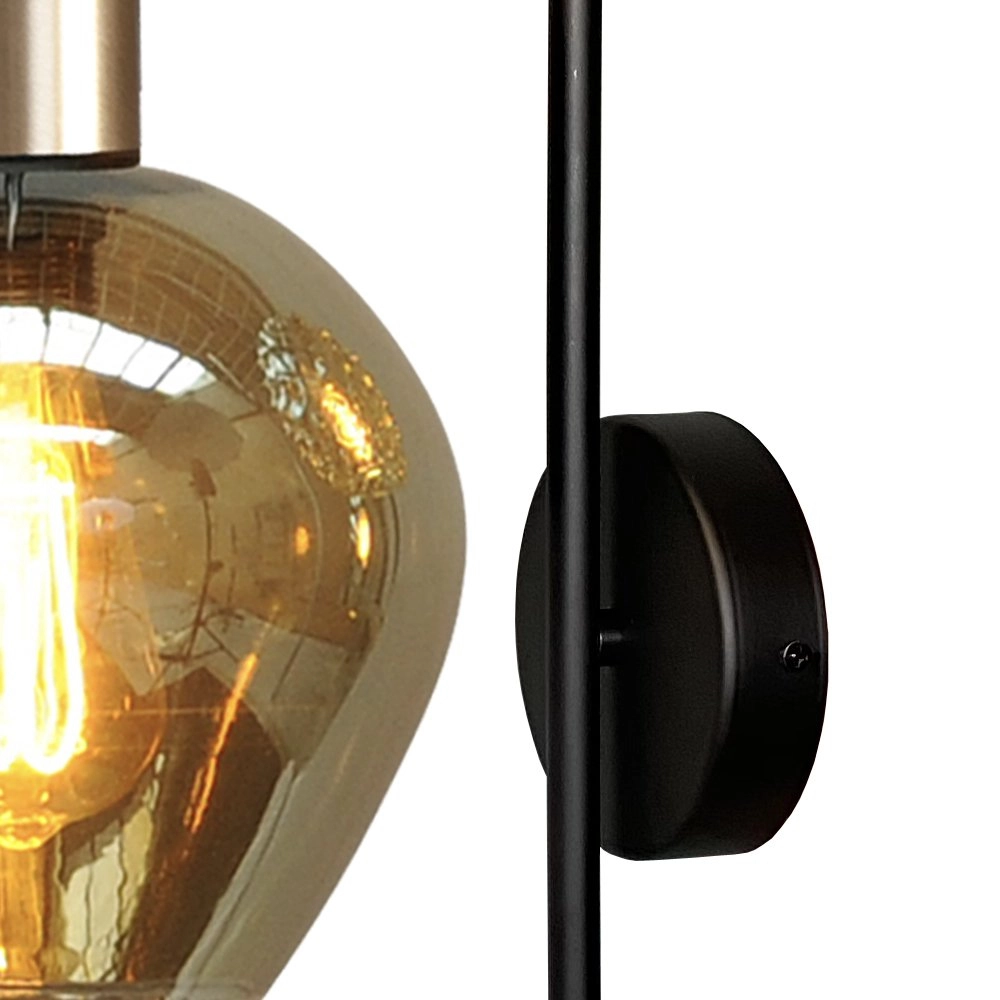 Applique noire Bounty avec raccord en or Masterlight 8718121251059