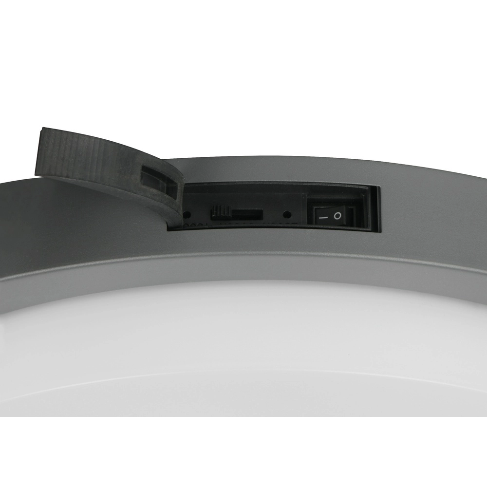 Plafonnier Bermejo rond anthracite Trio 4017807648348