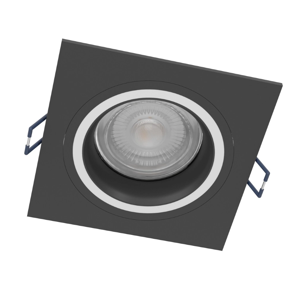 Tache en retrait Zigbee Carosso-Z noir - carré