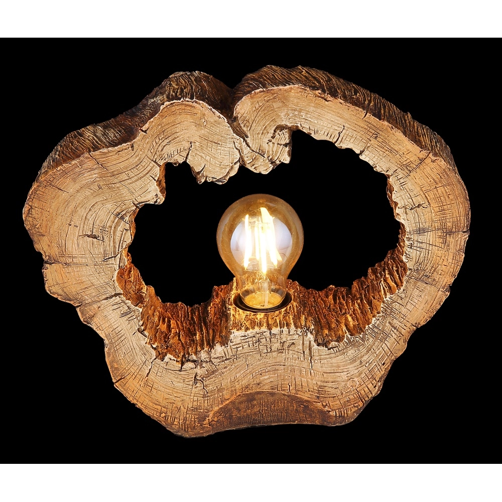 Lampe de table unique Vinzenz bois Globo 9007371426706