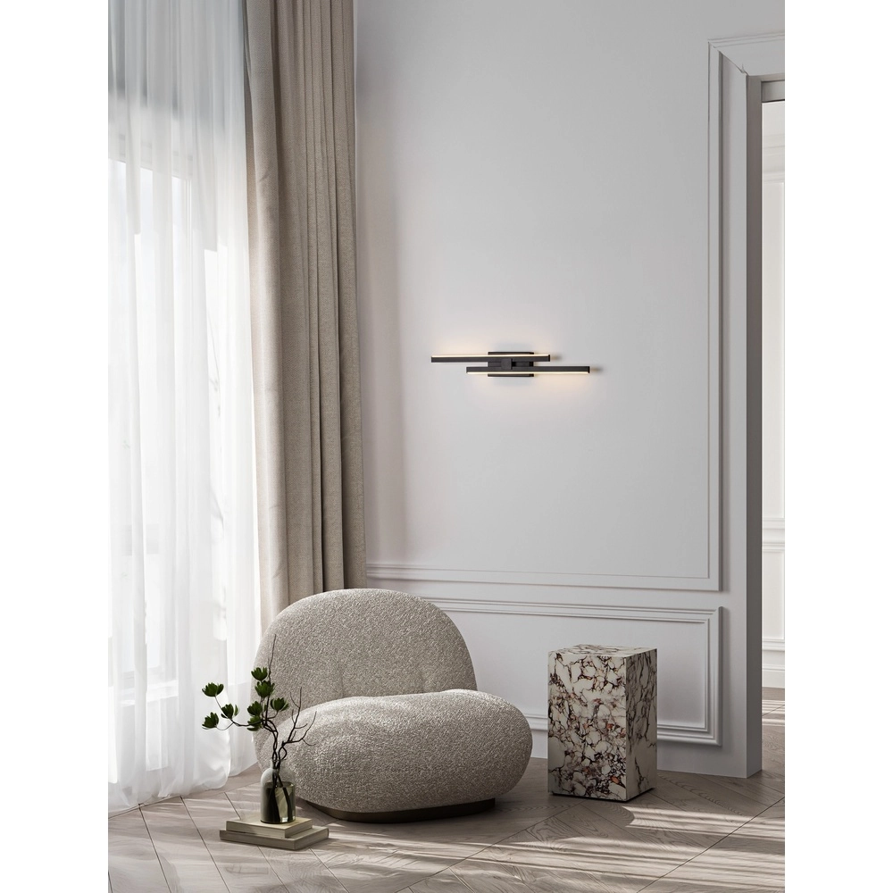 Applique murale design Amica noir Lyora 5212017468581