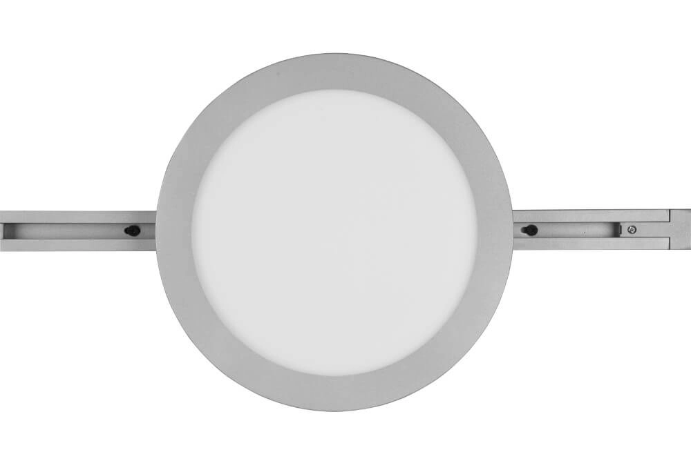 Lampe sur rail Camillus Biphasé 26cm - 3000K gris Trio 4017807506013