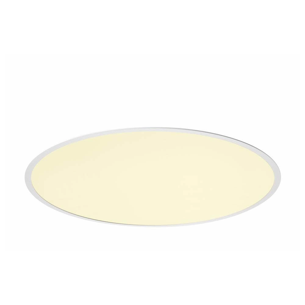 Plafonnier encastré Medo 60 blanc Ø 60cm avec cadre SLV 4024163297660