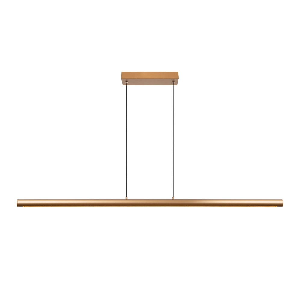 Lampe suspendue élégante Griffith bronze 140 cm