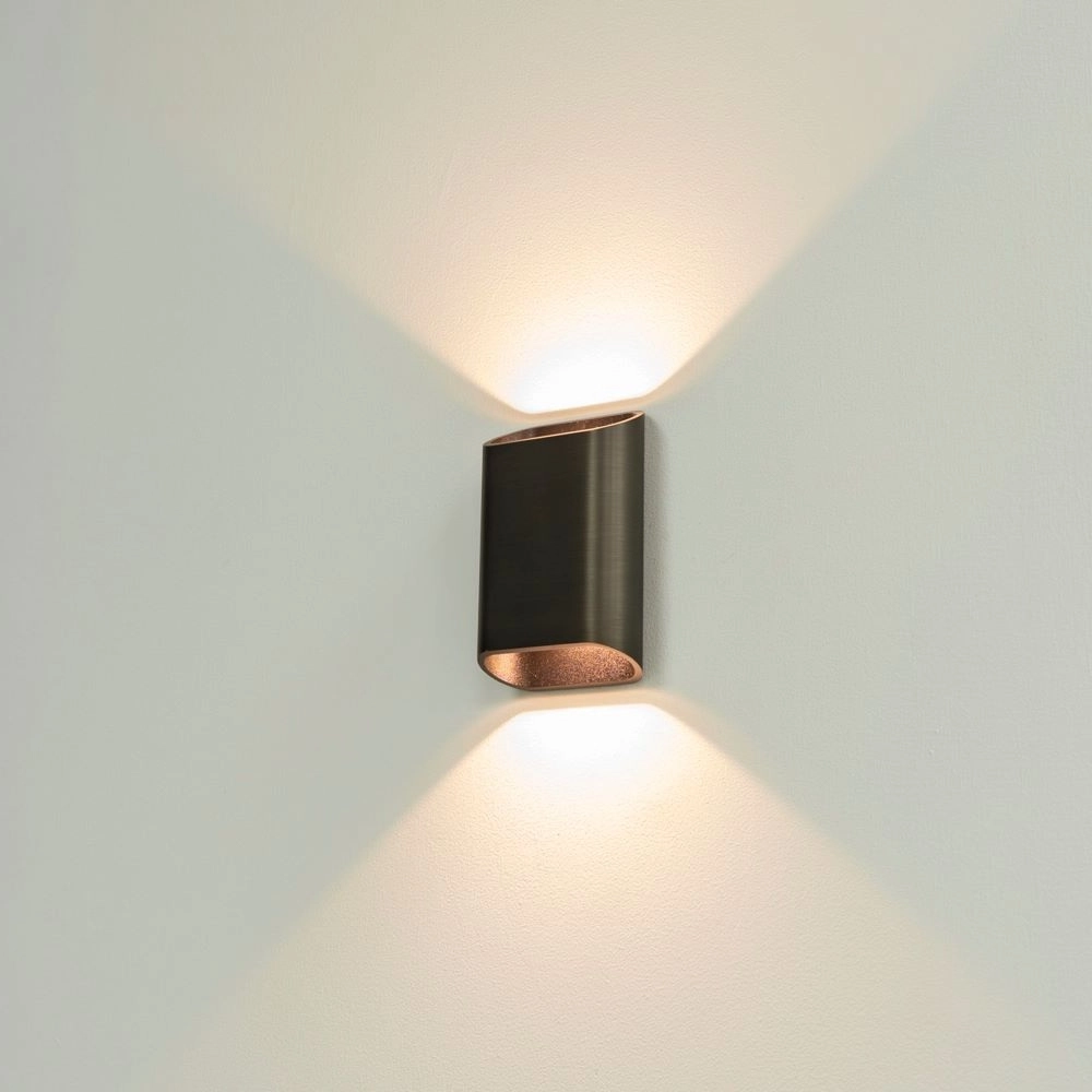 Lampe murale Diaz S Bronze foncé Artdelight 8720701104648