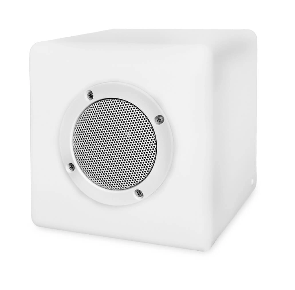 Lampe de table Cube 15 RGB avec haut-parleur